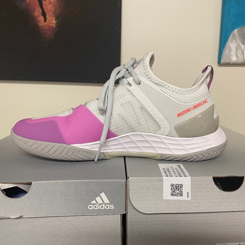 ADIZERO UBERSONIC 4 TENNIS SHOES - Picture 2 of 13